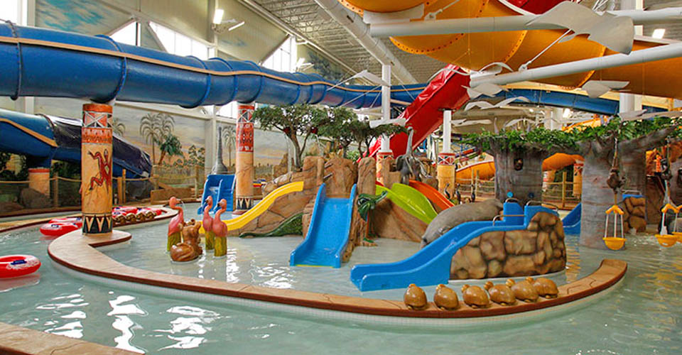 Kids Splash Park, Tikos Watering Hole at the Kalahari Resort in Wisconsin Dells Indoor Water Park 960